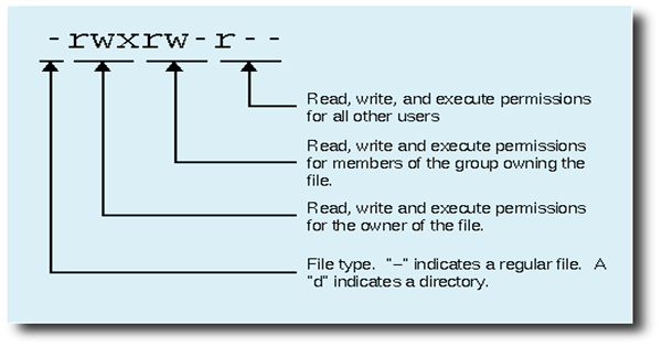 Every file has&nbsp;permissions